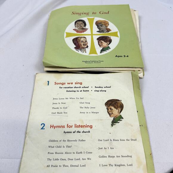 8 Children's Records songs of Freedom, stories, Rhymes, songs Christian Nursery - Picture 5 of 16
